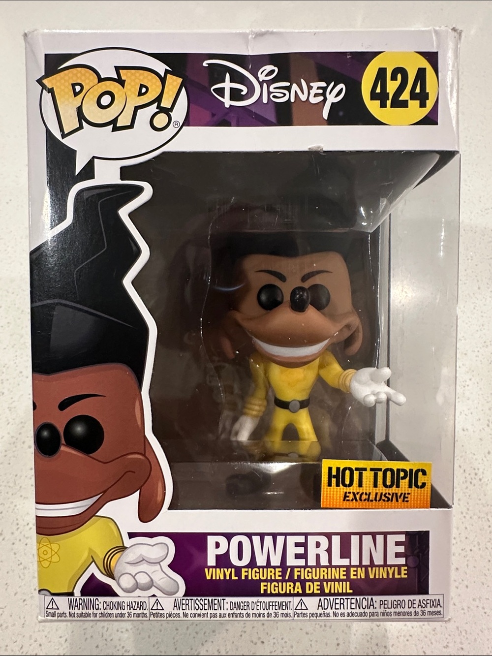 Disney Powerline Funko Pop! #424 - Hot Topic Exclusive